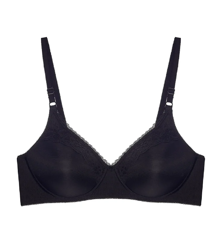 SOLFEGE NON WIRED PADDED BRA Sexy Mesh Bralette