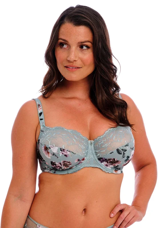 Fantasie Pippa Side Support Bra, Meadow Seamless Wireless Bra