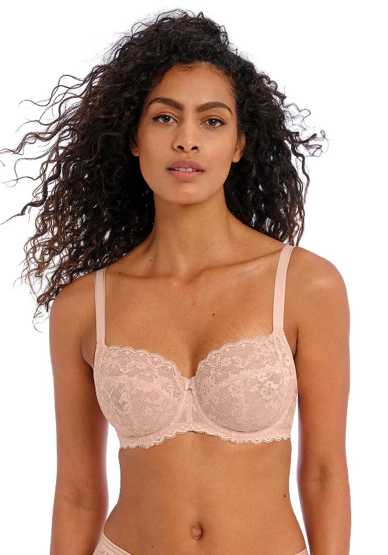 Freya Offbeat Side Support Bra, Natural Soft Cup Bra