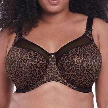 Goddess Kayla UW Full Cup Bra GD6162 in Dark Leopard Stylish Strapless Bra