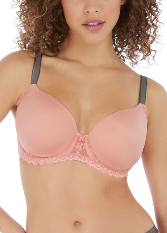 Offbeat AA5450 Uw Moulded Bra - Rosehip Chic Lace Bralette