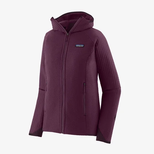 Patagonia Women's R2® TechFace Hoody 2024 Hoodie with Button Placket Classic Preppy