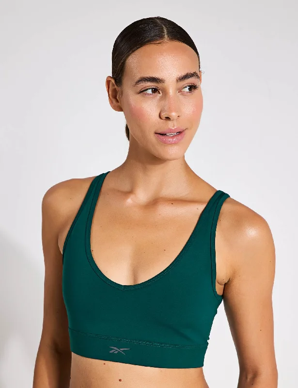 Active Collective Dreamblend Bra - Collegiate Green Adjustable Comfort Bra