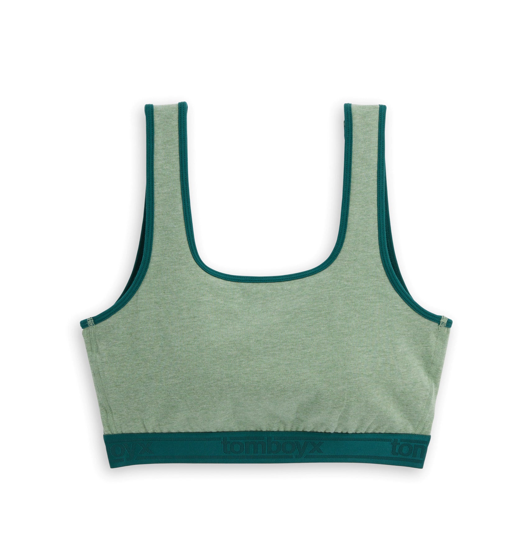 Straight Up Soft Bra - Pine Heather Active Wear Bra