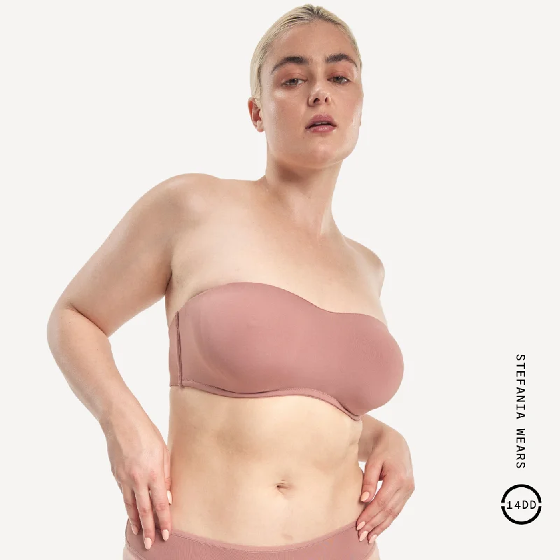 Strapless Underwire Bra Minimalist Wireless Bra