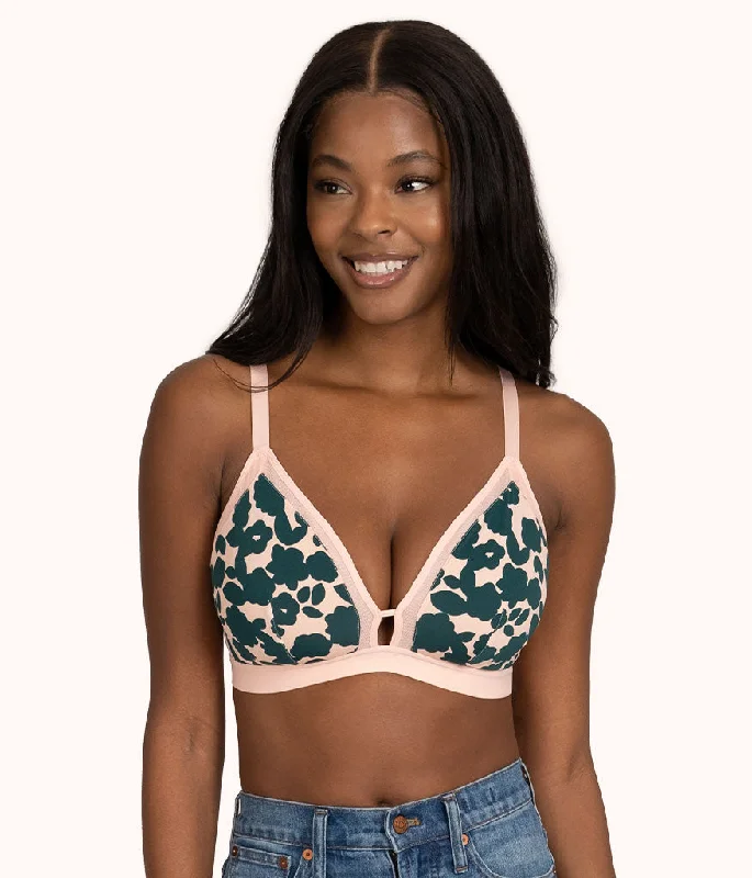 The Busty Bra: Retro Blooms Soft Padded Bralette