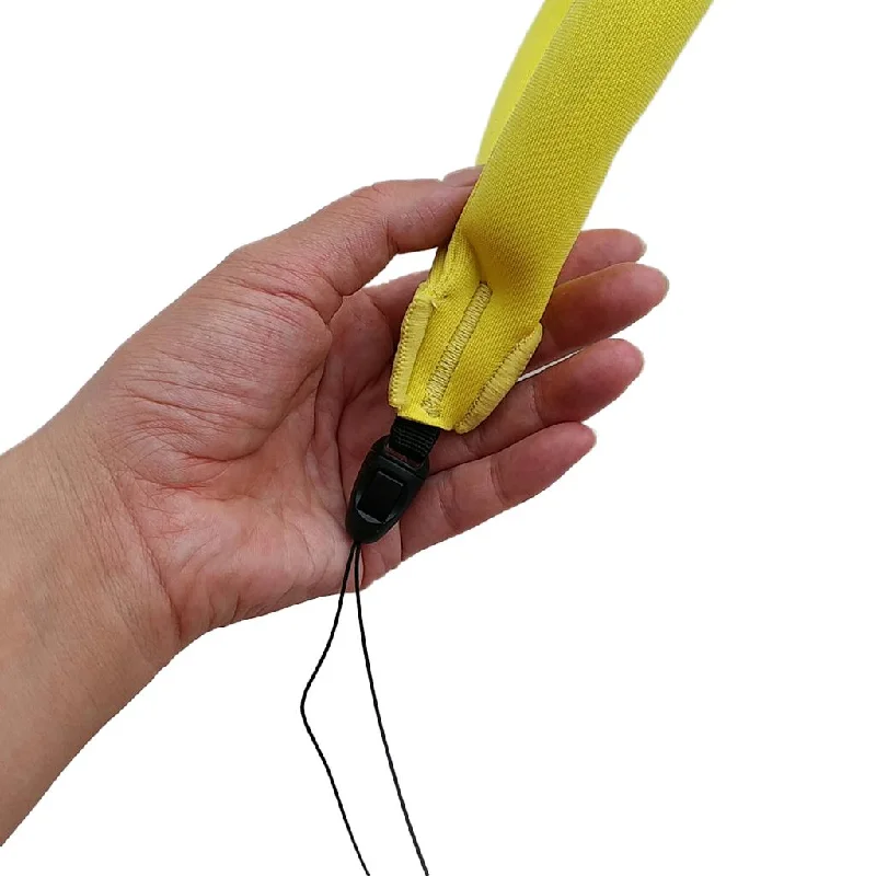 Maxbell 2 Pieces Waterproof Floating Wrist Strap Swim Bracelet for Camera Yellow Elegant Halter Bikini Maxbell 2 Pieces Waterproof Floating Wrist Strap Swim Bracelet for Camera Yellow Elegant Halter Bikini