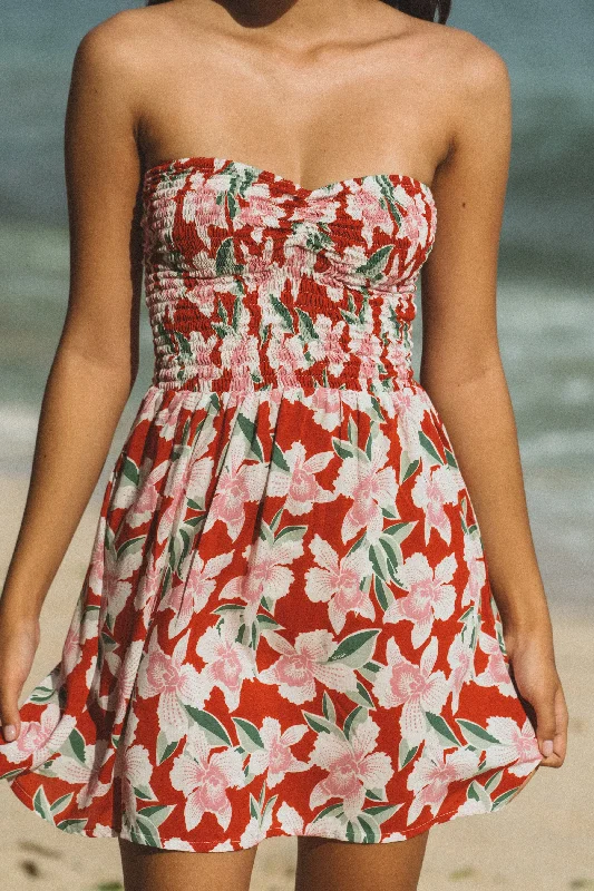 Benoa Swim Caitie Dress | Vintage Orchid Elegant Halter Bikini