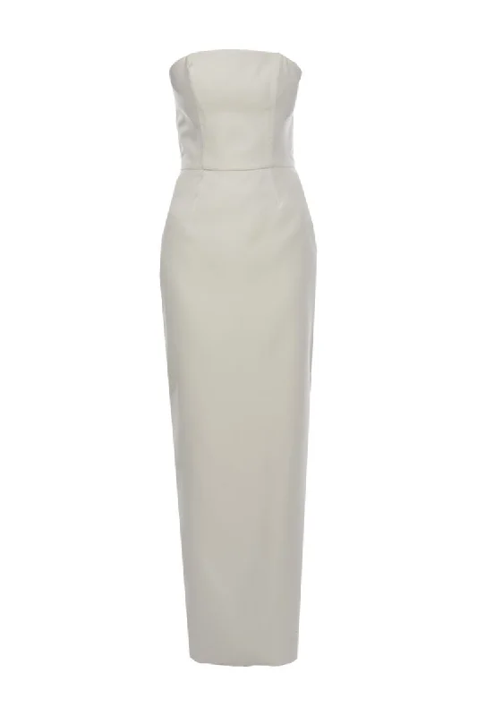 GIGI WHITE MAXI DRESS Comfortable Flowy Maxi Dress