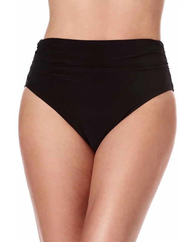 Magicsuit Jersey Brief Shirred Tankini Bottom Plus-Size Bikini Set