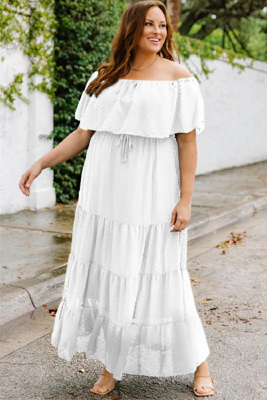 Allison Plus Sized Maxi Dress (Website Only) Comfortable Fitted Maxi Dress