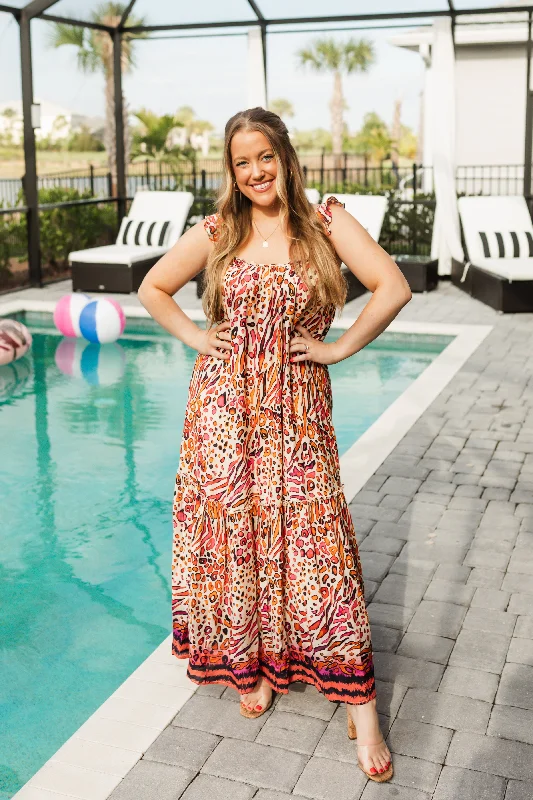 Sabrina maxi dress Comfortable Bohemian Maxi Dress