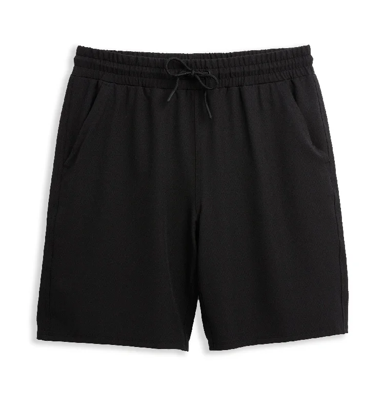 Swim 9" Lined Board Short - Black Novelty Classic Sporty Swimsuit