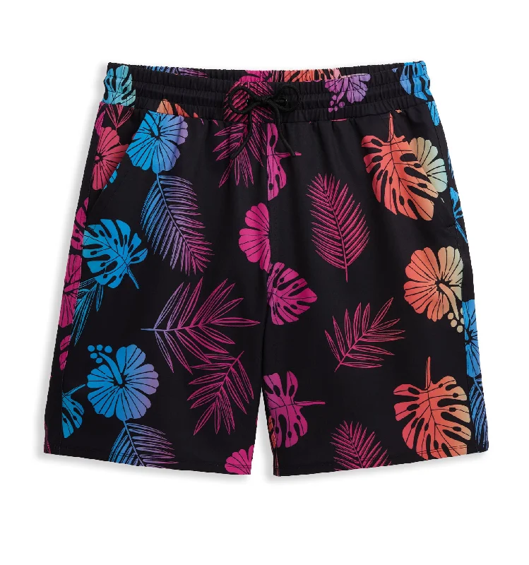 Swim 9" Lined Board Short - Tropadelic Push-Up Bikini Bottoms