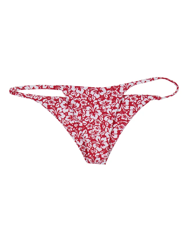 Hibiscus Swim Bottoms Sexy Swimwear Set