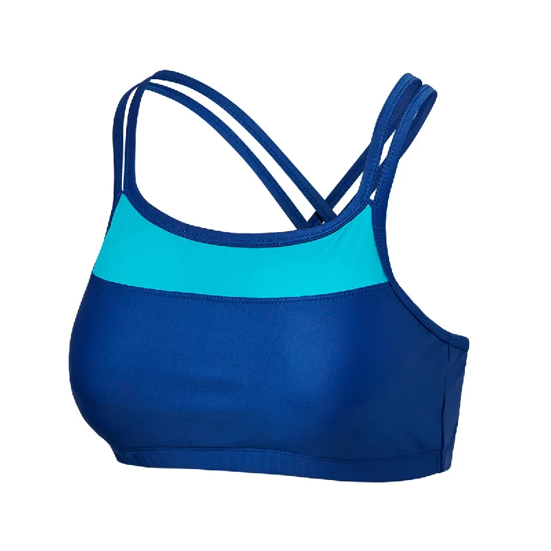 Women's Crisscross Swim Bra Reversible Bikini Set