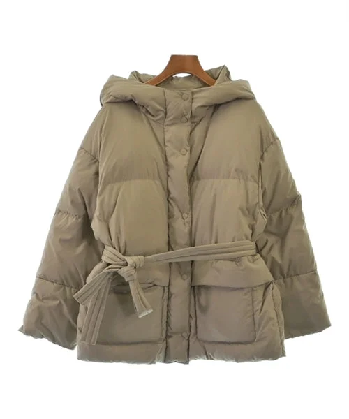 U BY Spick & Span Down jackets/Vests Notch Collar Jacket Peter Pan Collar Jacket Cowl Neck Jacket