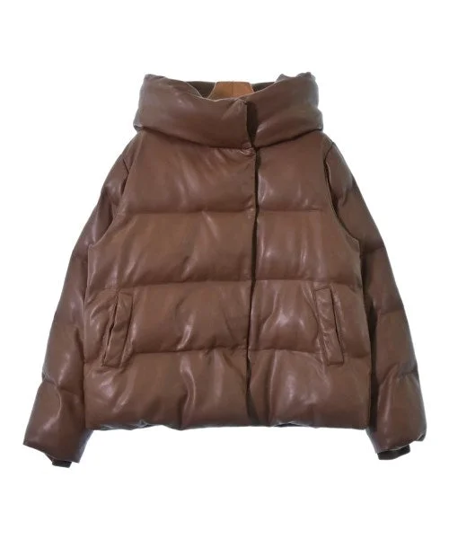 jakke Down jackets/Vests Boat Neck Shawl Collar Notched Collar