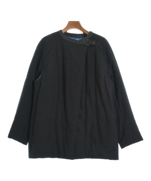 HERMES Down jackets/Vests A-Line Jacket Boat Neck Shawl Collar