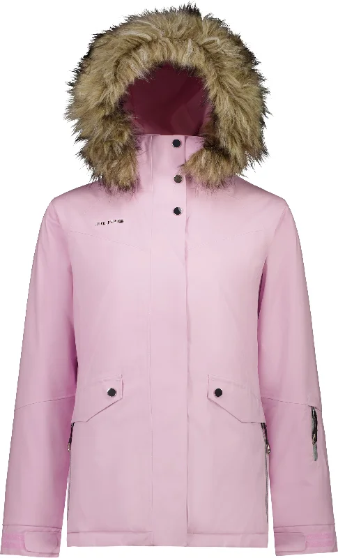 Riderz Heavenly Women's Snow Jacket Snapped Jacket Toggled Jacket Drawstring Jacket