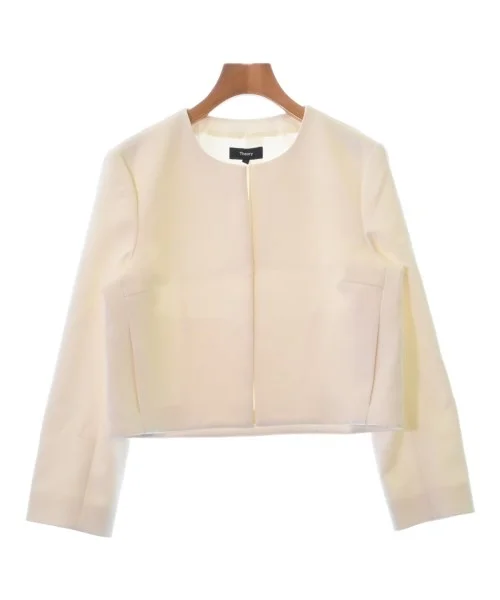 Theory Collarless jackets Notch Collar Jacket Peter Pan Collar Jacket Cowl Neck Jacket