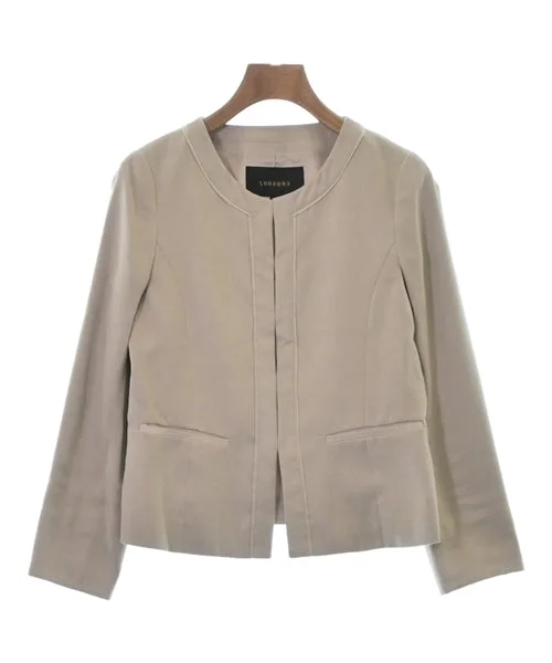 SunaUna Collarless jackets Zip Front Button Front Snap Front