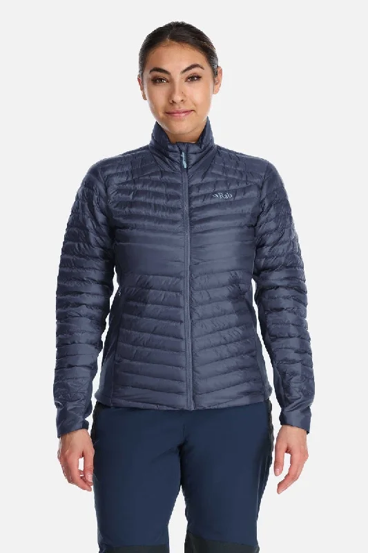 Rab Cirrus Flex 2.0 Insulated Jacket Women's Snapped Jacket Toggled Jacket Drawstring Jacket