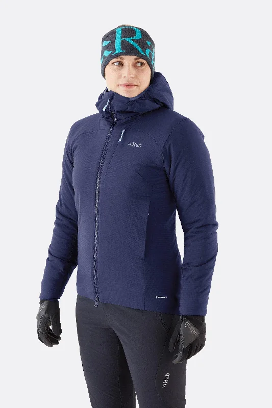 Rab Xenair Alpine Insulated Jacket Women's Front Pockets Side Pockets Patch Pockets