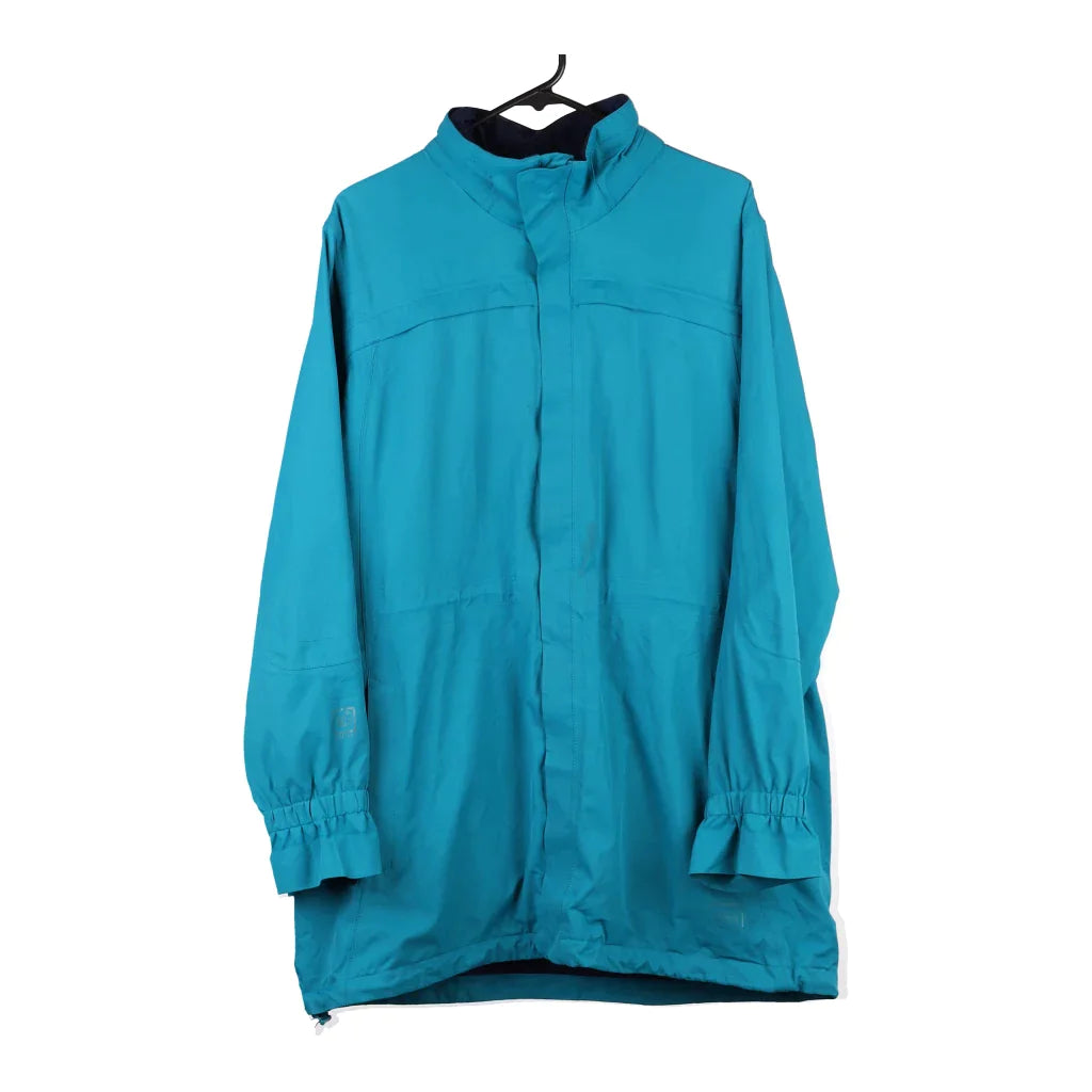 Rei Jacket - XL Teal Polyester Fleece Jacket Down Jacket Feather Jacket