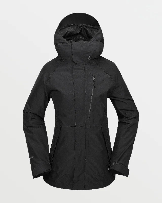 Womens V.Co Aris Gore-Tex Jacket - Black Quilted Jacket Puffer Jacket Insulated Jacket