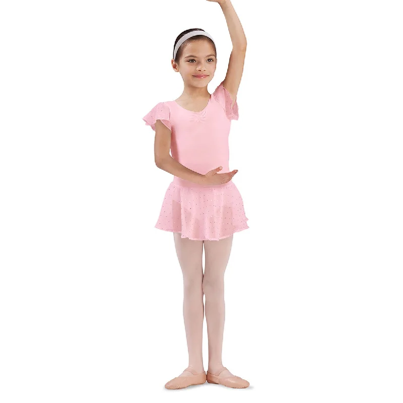 Bloch Georgette Sequin Skirt satin skirt smooth