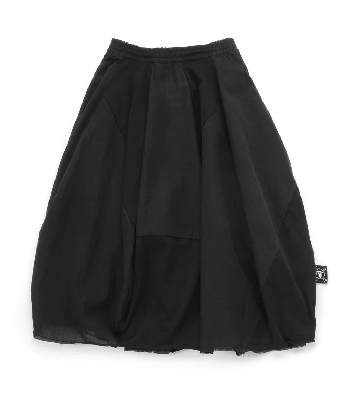 feather skirt linen skirt natural