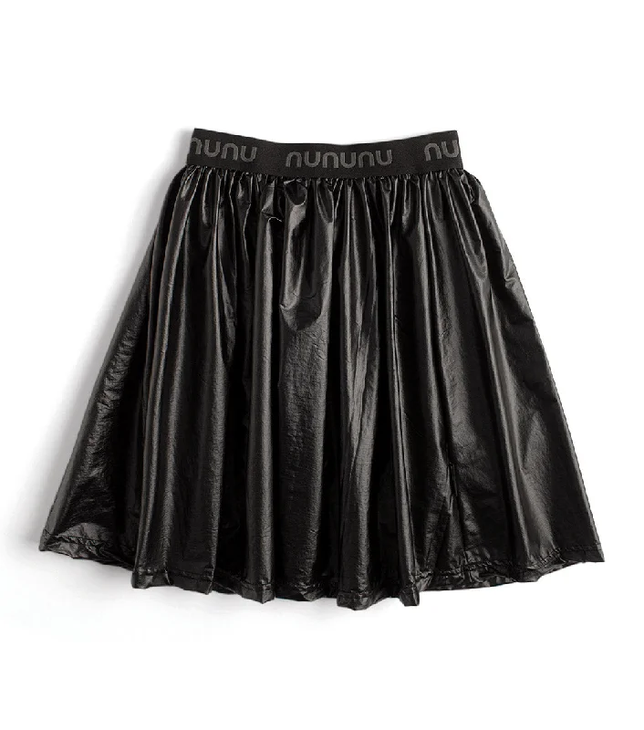 flowy nylon skirt wool skirt breathable