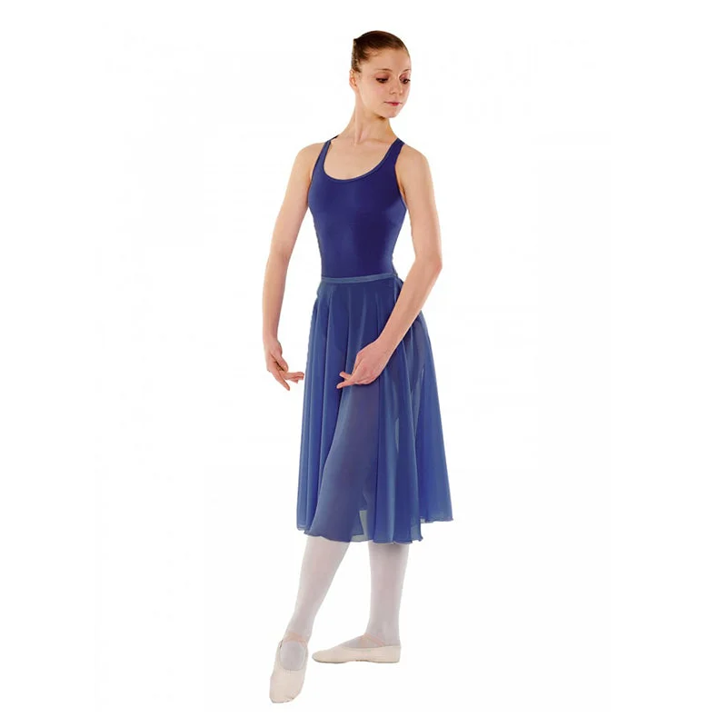 Freed Circular Chiffon Skirt velvet skirt glossy