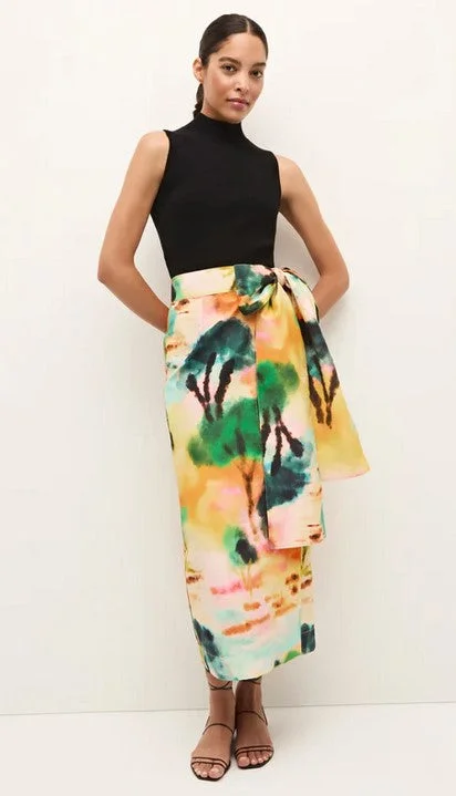 Marie Oliver Georgina Skirt - Oakwood cashmere skirt soft