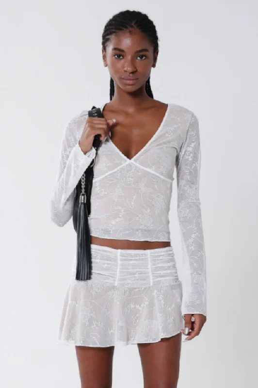 Yvette Top + Skirt Set maxi skirt elegant