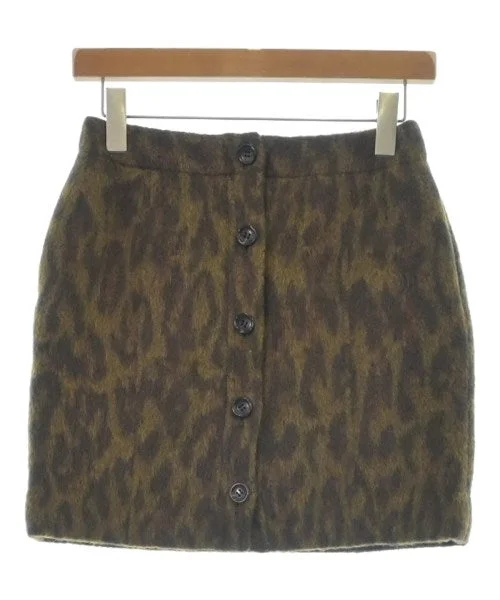 JOHN LAWRENCE SULLIVAN Mini skirts a-line skirt cut