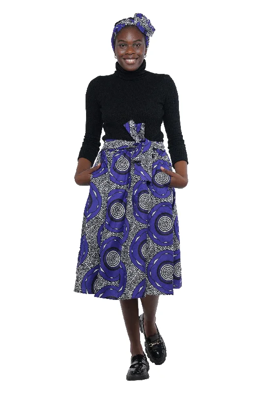 African  Midi/Calf Length Skirt maxi skirt elegant