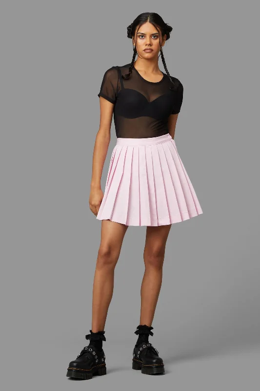 Don't Care Skirt tiered skirt playful