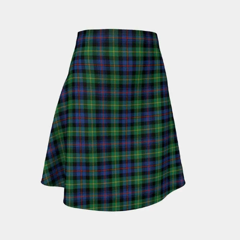 Farquharson Ancient Tartan Flared Skirt denim skirt trendy