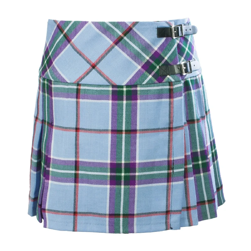 Ladies Tartan Billie Kilted Skirt cashmere skirt soft